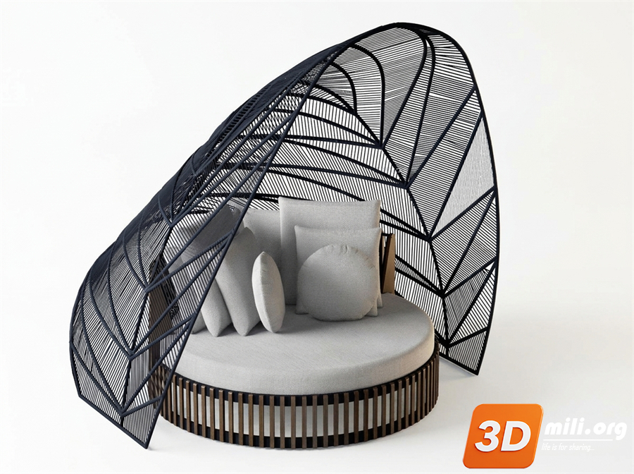 Outdoor Sofa Skp Files